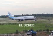 Reinician las operaciones aéreas en Viru Viru, después de siete horas de demora por incidente en aterrizaje