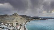 Martes nublado, con posibles chaparrones y máxima de 19°