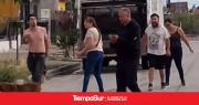 Increpó a la ex y agredió a un hombre que la defendió