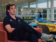Franco Colapinto vivió su primer día como piloto de Alpine y habló de su rol en el equipo: Siempre listo por si me tengo que subir