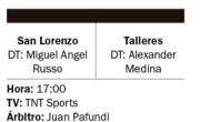 Sin Muniain, San Lorenzo levanta el telón ante Talleres