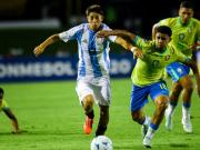 Valentino Acuña, de ser el doble de Lionel Messi a romperla en la goleada por 6-0 de Argentina sobre Brasil en el Sudamericano Sub 20