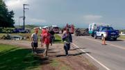 Córdoba: el granizo provocó un choque fatal