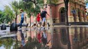 Una tormenta de granizo afectó varias zonas del Gran Mendoza