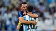 Scaloni habló sobre el futuro de la Selección y la continuad de Messi