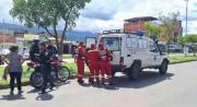 Tarija: Motociclista sufre accidente en la avenida Panamericana