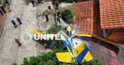 DGAC inicia la investigación para identificar las causas de la caída de una avioneta sobre una casa