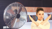 Te explico por qué no deberías dormir con el ventilador encendido durante toda la noche