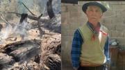 La víctima fatal fue atrapada por el fuego cuando alimentaba a sus mascotas
