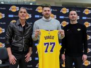 El picante dardo de Luka Doncic para Dallas en su presentación oficial en Los Ángeles Lakers: Lealtad es una palabra importante
