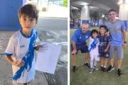 El pequeño santiagueño Exequiel Villa es jugador de Vélez Sársfield
