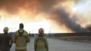 Está controlado el incendio de campos en Ruta 3