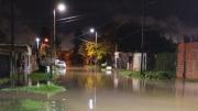 Temporal en el AMBA: calles inundadas y familias evacuadas