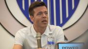 Esteban Solari festejó su primer triunfo como entrenador de Godoy Cruz