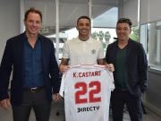 Kevin Castaño ya es de River: con Gallardo en la foto, el colombiano se convirtió en uno de los refuerzos más caros de la historia