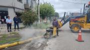 La SAT inició la renovación de redes cloacales en Juan Bautista Alberdi