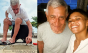 En medio de su cumple 81 y junto a su pareja, homenaje a Juan Ramón Verón en Barranquilla