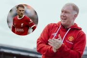 Paul Scholes criticó a Mac Allister tras la caída de Liverpool: “tuvo demasiado tiempo ”