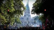 Marcha de jubilados: una multitud se movilizó al Congreso