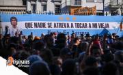 Sin entrar en la provocación de Bullrich, el pueblo le copó las calles al Gobierno