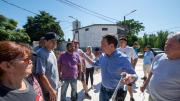 Avanzan trabajos de pavimentación en el barrio San Eduardo de Florencio Varela