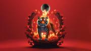 HORÓSCOPO CHINO: los 4 animales afortunados con la Luna Menguante en la semana de Tigre de Fuego