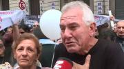 El llanto de un jubilado ante el negacionismo del Gobierno: “Javier Milei avergüenza, es una basura”