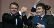Macron reveló su diálogo con Milei, y aseguró que “Francia apoya a Argentina”