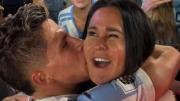 Giuliano Simeone y la sonrisa de mamá: “no podía contener las lágrimas”