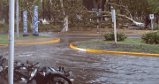 Una fuerte tormenta golpeó al pueblo de Lionel Scaloni y otras ciudades cercanas a Rosario