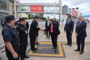 Patricia Bullrich llegó a Tucumán y fue recibida por Jaldo en el aeropuerto