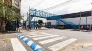 Recuperaron un puente peatonal en Camino General Belgrano y Martinto