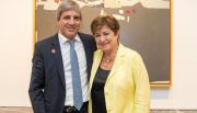 En medio de las negociaciones con el FMI, Milei viaja a EEUU