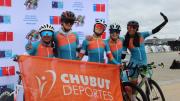 El equipo de ciclismo femenino de Chubut en la II Vuelta a San Juan