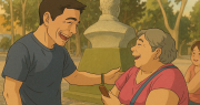 El político sanjuanino que se fanatizó con las imágenes estilo Ghibli