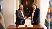 Alfredo Cornejo firmó un convenio para “fortalecer los derechos de los pueblos originarios”
