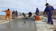 Esta semana se completa otra etapa de pavimentación