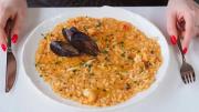 Con arroz cremoso: los secretos de un chef italiano para el risotto perfecto