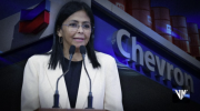 Delcy Rodríguez confirmó que Chevron devolvió cargamentos petroleros a Venezuela por sanciones de EEUU