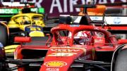 Charles Leclerc perdió un espejo de su Ferrari en la FP3 de Bahréin