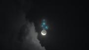 La Luna visitó las Siete Hermanas, el cúmulo de estrellas más famoso