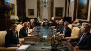Javier Milei se reunió con el secretario del Tesoro de Estados Unidos en la Casa Rosada