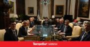 Milei se reunió con el secretario del Tesoro de Estados Unidos en la Casa Rosada