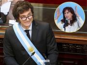 Milei le respondió con dureza a Cristina: “No puede sumar