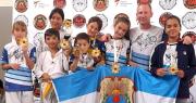 Taekwondistas de Barreal tuvieron una destacada actuación en Chile