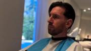 Video: Lionel Messi estrenó corte de pelo en una barbería argentina de Florida