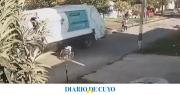 Murió tras ser atropellada por un camión de residuos que circulaba marcha atrás