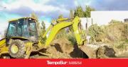 El Municipio procedió a un levantamiento de platea en Km4