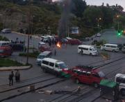Bloqueo de choferes en La Paz entra en cuarto intermedio hasta el lunes