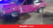 Un conductor ebrio perdió el control del auto y volcó